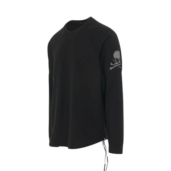 Mastermind Japan Embroidered Logo LS Baseball T-Shirt M Men Black Skull NWT $695 - Picture 15 of 15